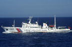中国海警船巡航钓鱼岛