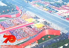 庆祝新中国成立70周年大会即将举行 航拍现场