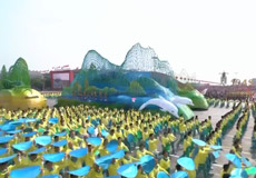庆祝新中国成立70周年群众游行：“绿水青山”方阵