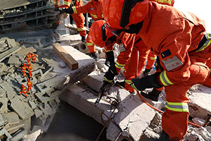 火焰藍一周年︱森林消防局機動支隊開展地震救援演練