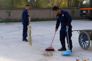 新疆總隊巴州支隊：駐防分隊森林消防員的日常生活—打掃衛生