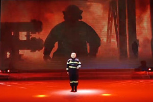 黑龍江綏化消防支隊：消防員小家屬傾情演繹《不朽的逆行》