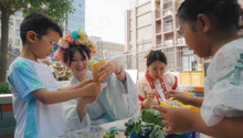 济南：幼儿趣味游园 感受民族文化魅力