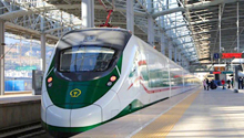 寧波站首次上線“AD鈣奶”新車型