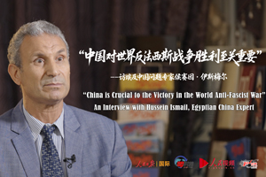 “中国对世界反法西斯战争胜利至关重要”