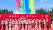 甜度拉满！军营集体婚礼浪漫来袭