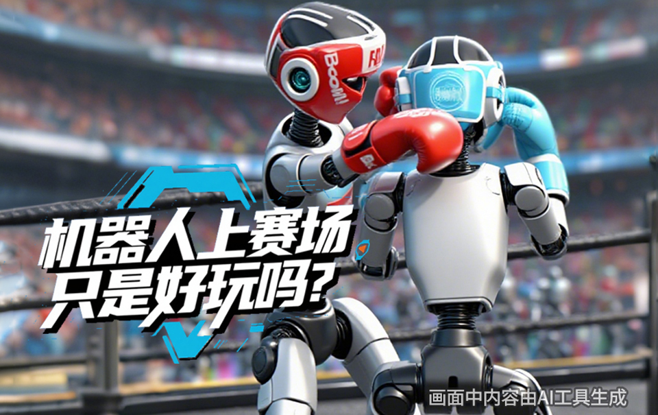 机器人上赛场，只是好玩吗？