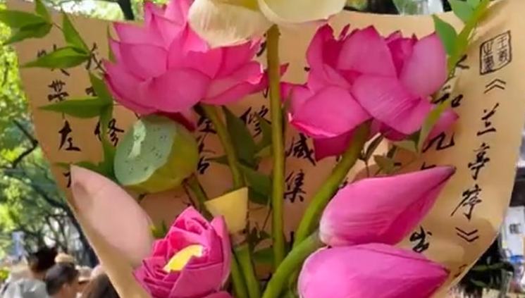 苏州荷花市集开张 热闹又浪漫