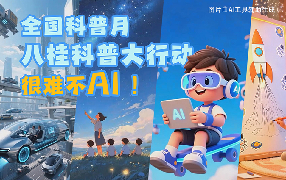 全国科普月八桂科普大行动，很难不AI