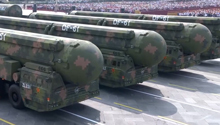 DF61導彈亮相閱兵場