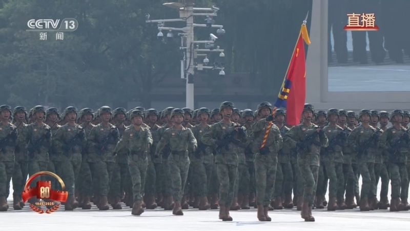 筑夢九天 問鼎蒼穹 軍事航天部隊方隊首次亮相閱兵場