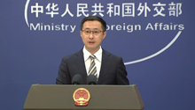 外交部：福建舰在有关海域的活动完全符合中国的国内法和国际法