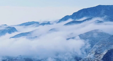 甘肅榆中：雪落馬銜山，意境絕了！