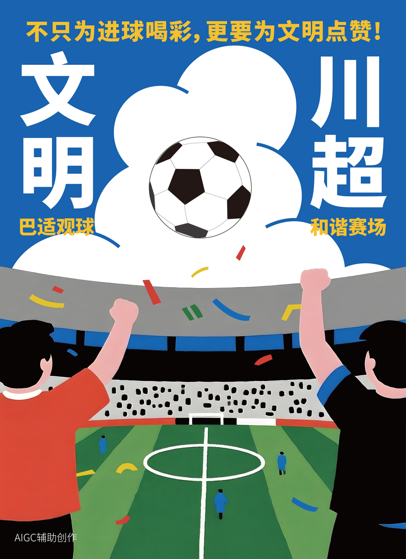 文明观赛系列海报【4】