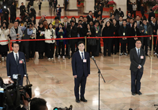 全國政協十四屆四次會議首場“委員通道”集體採訪