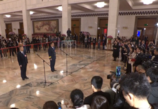 十四届全国人大四次会议第二场“代表通道”集中采访活动