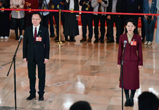 十四届全国人大四次会议第三场“代表通道”集中采访活动