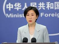 外交部：台灣問題不是民主問題，而是中國主權和領土完整問題