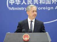 美駐華大使指責中國沒停止生產芬太尼 汪文斌反問：美政府為什麼忘恩負義？