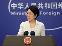 外交部：在中國管轄海域布設浮標符合相關法律