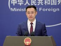 外交部：願同國際社會一道努力推進政治解決，盡快恢復中東地區和平穩定
