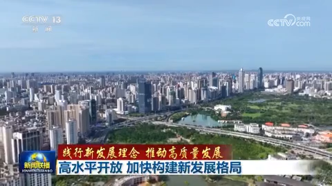 【踐行新發展理念 推動高質量發展】高水平開放 加快構建新發展格局
