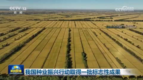 我國種業振興行動取得一批標志性成果