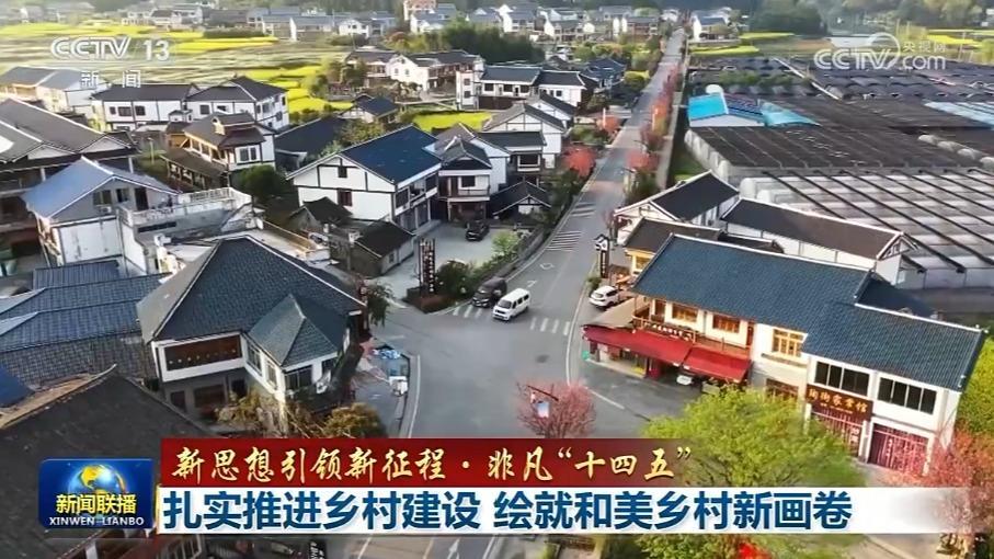 【新思想引領新征程·非凡“十四五”】扎實推進鄉村建設 繪就和美鄉村新畫卷