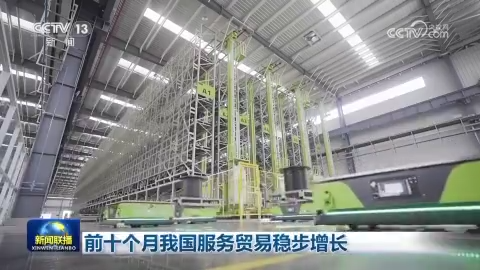 前十个月我国服务贸易稳步增长